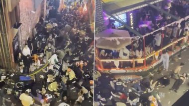 South Korea: सियोल में हेलोवीन फेस्टिवल के दौरान भीड़ बढ़ने से मची भगदड़, दर्जनों लोगों को आया हार्ट अटैक- Video