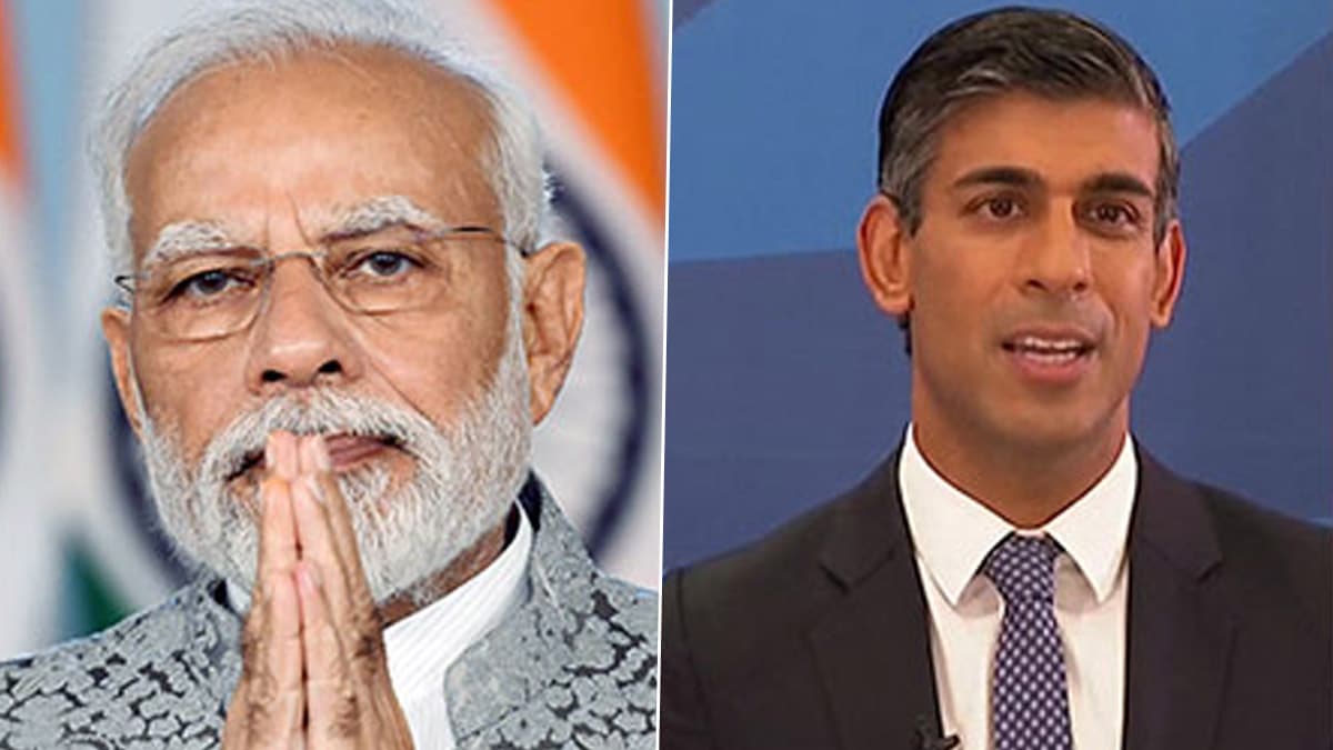 पीएम मोदी ने UK के प्रधानमंत्री ऋषि सुनक से की बात, FTA को जल्द पूरा करने की अपील की