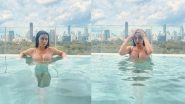 विंक सेंसेशन Priya Prakash Varrier ने सेक्सी बिकिनी पहनकर स्विमिंग पूल में लगाईं आग, Hot Photos हुई Viral