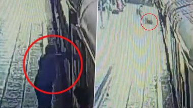 MP: नागदा रेलवे स्टेशन पर ट्रेन में चढ़ते समय शख्स की जान जाते-जाते बची, RPF के जवान ने ऐसे बचाई जान, देखें वीडियो