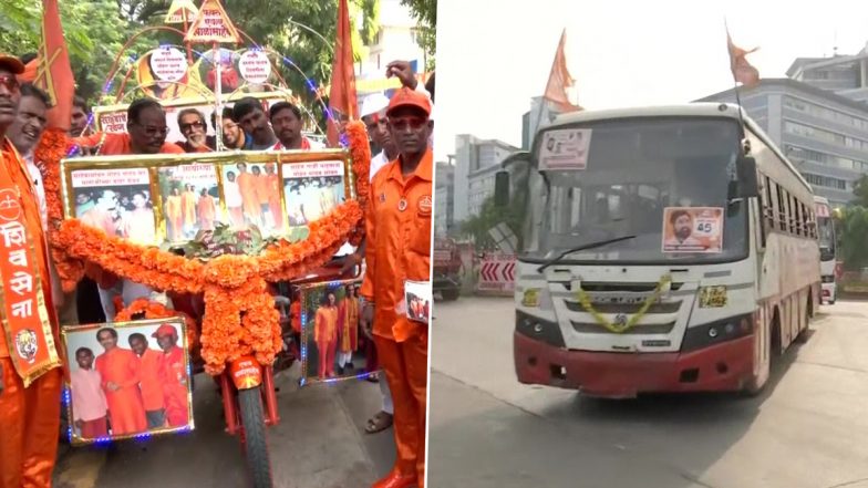 Dussehra Rally 2022: मुंबई के शिवाजी पार्क में उद्धव गुट और MMRDA ग्राउंड में शिंदे गुट की रैली आज, समर्थक आने शुरू
