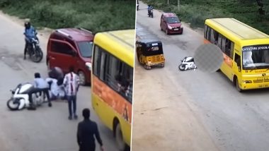 Video: तमिलनाडु में बाइक सवार हुआ हादसे का शिकार, पुलिस ने अपील में कहा दुर्घटनाओं से बचने के लिए लगाएं हेलमेट