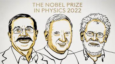 Nobel Prize in Physics: 3 वैज्ञानिकों को मिला फिजिक्स का नोबेल, एलेन आस्पेक्ट, जॉन क्लॉसर और एंटन जेलिंगर के नाम का ऐलान