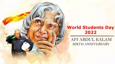 Abdul Kalam Birth Anniversary: 15 अक्टूबर को मनाया जाएगा ‘विश्व छात्र दिवस’, जानिए क्यों, कैसे और कब हुई इसकी शुरुआत