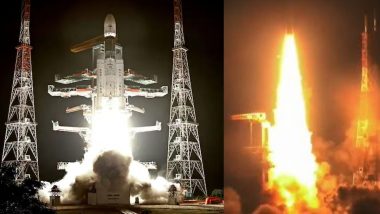 VIDEO: 36 सैटेलाइट्स के साथ लॉन्च हुआ ISRO का 'बाहुबली' रॉकेट LVM3-M2, अंधेरे को चीरते हुए पहुंचा अंतरिक्ष में