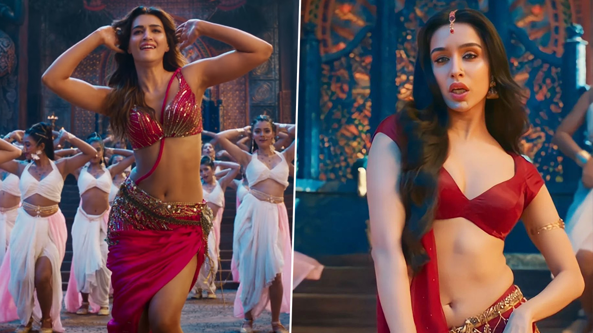 Thumkeshwari सॉन्ग में Kriti Sanon और Shraddha Kapoor के हॉटनेस की फैंस ने की तुलना कहा दोनों