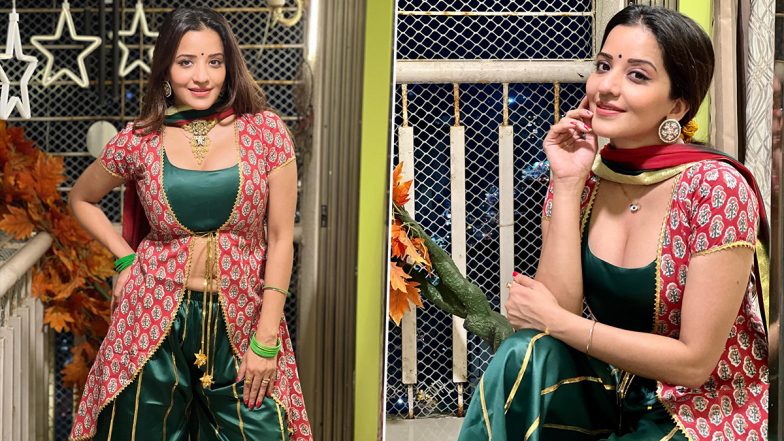 भोजपुरी एक्ट्रेस Monalisa ने ट्रेडिशनल कपड़ों में दिखाया बेहद बोल्ड और हसीन अवतार, Sexy Photos हुई Viral