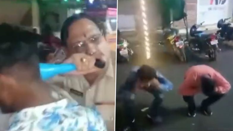 Video: एमपी के जबलपुर में नवरात्रि के दौरान उपद्रव करने वालों युवकों को पुलिस ने दी अनोखी सजा, कान पकड़कर करवाई उठक-बैठक, पुंगी भी बजाई