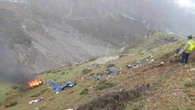 Helicopter Crash In Kedarnath: श्रद्धालुओं को लेकर जा रहा हेलीकॉप्टर केदारनाथ में क्रैश,  6 लोगों की मरने की खबर- Video