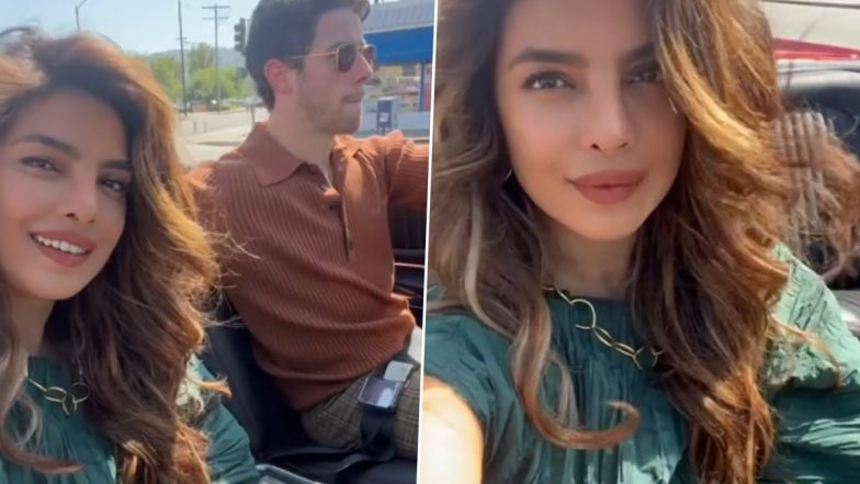 पति Nick Jonas के साथ लॉन्ग ड्राइव पर निकली Priyanka Chopra, Photos और Video में दिखी इनकी रोमांटिक केमिस्ट्री
