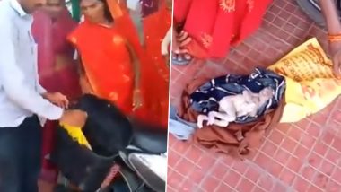 Video: मध्य प्रदेश में इंसानियत हुई शर्मसार, एंबुलेंस नहीं मिली तो बाइक की डिग्गी में नवजात का शव ले जाने को मजबूर हुए परिजन