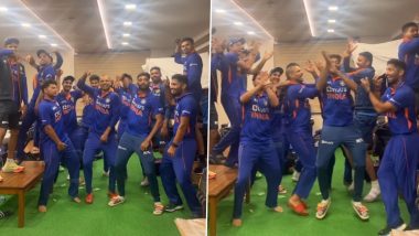 Team India Celebration: सीरीज जीतने के बाद खुशी से झूम उठे टीम इंडिया के खिलाड़ी, किया मस्त डांस