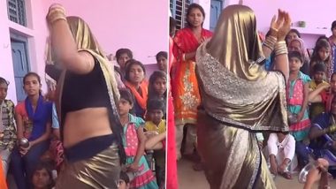 Desi Bhabhi Dance: देसी भाभी ने घूंघट में मटकाई जबरदस्त कमर, अपने ठुमकों से इंटरनेट पर लगाई आग, देखें वीडियो