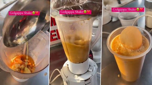 Golgappa Shake: शख्स ने बनाया गोल गप्पा शेक, वीडियो देख सिर पकड़ लेंगे