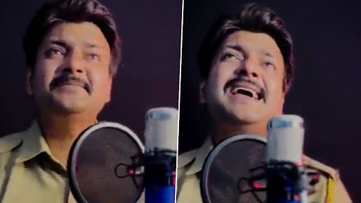 Video: पुणे पुलिस कांस्टेबल ने फिल्म भुज से गाया 'ओ देश मेरे' गाना, सुरीली आवाज़ वायरल
