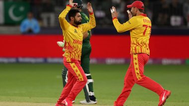 ZIM and BAN, ICC T20 World Cup 2022: अंतिम गेंद ‘नो-बॉल’ के बाद अंपायर ने मैच खत्म करने के लिये खिलाड़ियों को डगआउट से बुलाया