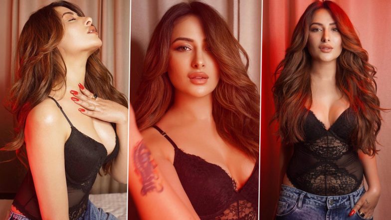 Bigg Boss 13 में नजर आ चुकी Mahira Sharma ने सेक्सी ब्रालेट पहनकर इंटरनेट पर मचाया कोहराम, देखें Hot Photos