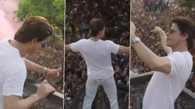 Shah Rukh Khan ने फैंस के प्रति प्रगट किया आभार, शेयर किया दिल जीत लेने वाला वीडियो (Watch Video)