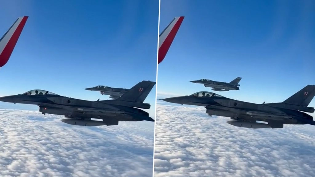  पोलैंड पर मिसाइल अटैक के बाद फुटबॉल टीम को आसमान में F16 फाइटर प्लेन की कड़ी सुरक्षा में पहुचाया गया कतर