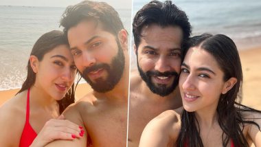 Varun Dhawan ने IFFI 2022 शुरु होने से पहले Sara Ali Khan के साथ क्लिक की शर्टलेस तस्वीर (See Pics)