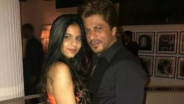 Shah Rukh Khan Turns 57: Suhana Khan ने पिता शाहरुख खान को बेस्ट फ्रैंड बताकर दीं जन्मदिन की शुभकामनाएं, शेयर की अनदेखी तस्वीर (See Pic)