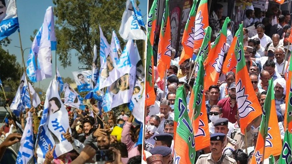 MCD Elections: AAP के वादों को लेकर BJP ने निशाना साधा, कहा-जिनके नाम वारंट हैं, वे गारंटी नहीं दे सकते