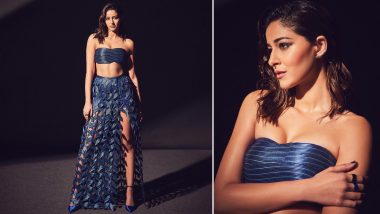 Ananya Panday Hot Pics: अनन्या पांडे ने हॉट Blue Cut Out Dress पहन गिराई बिजली, एक्ट्रेस की कातिल अदाओं ने यूजर्स को किया घायल (See Pics)