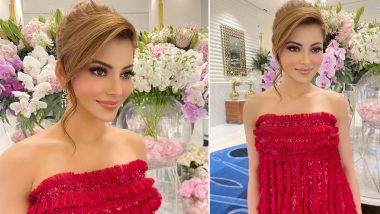 Urvashi Rautela ने गिलाब के फूल की तरह ड्रेस पहन दिखाया स्टनिंग अवतार, यूजर्स बोले - हमारे RP Bhaiya का क्या होगा