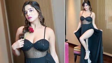 Kate Sharma Hot Pics: केट शर्मा ने सेक्सी डीप नेक गाउन पहन फ्लांट किया सेक्सी फिगर, एक्ट्रेस की हॉटनेस ने यूजर्स को किया मदहोश (See Pics)