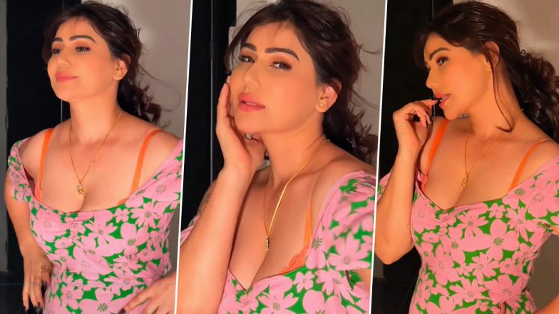 Great Grand Masti एक्ट्रेस Kangna Sharma ने फ्लॉन्ट किया सेक्सी फिगर, बोल्ड सीरीज Monica की एक्ट्रेस का हॉट रूप देख यूजर्स का धक-धक हुआ दिल  (Watch Video)