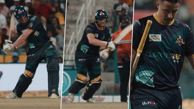 Abu Dhabi T10 League: अबुधाबी T10 लीग में इंग्लैंड के इस खिलाड़ी ने मचाया कोहराम, 33 गेंद में ठोके नाबाद 82 रन, देखें Video