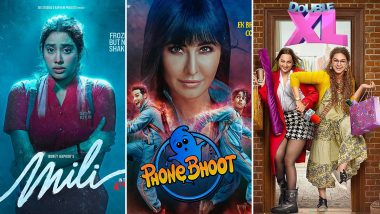 इस फ्राइडे Katrina Kaif, Janhvi Kapoor और Sonakshi Sinha आमने-सामने, Phone Bhoot, Mili और Double XL के बीच बड़ा क्लैश