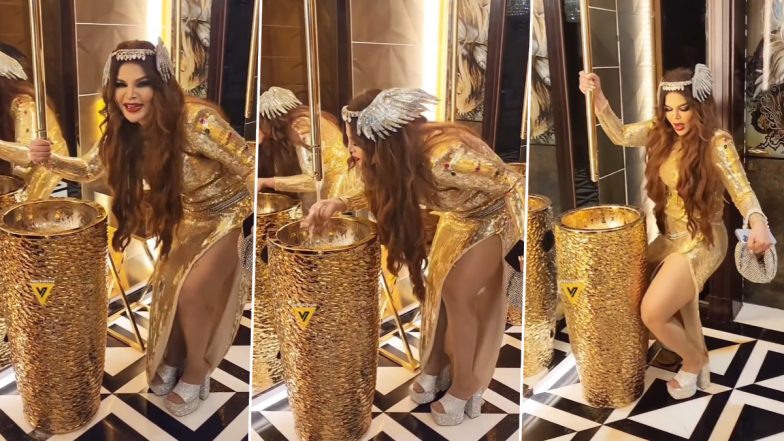 Rakhi Sawant Poll Dance Video: ड्रामा क्वीन राखी सावंत ने किया ऐसा पोल डांस, लोग भी हुए लोटपोट