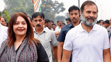 Rahul Gandhi के भारत जोड़ो यात्रा में उनका साथ देने हैदराबाद पहुंची Pooja Bhatt (Watch Video)