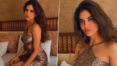 Aaditi Pohankar ने हॉट बॉडीकॉन ड्रेस पहन बेड पर दिए सेक्सी पोज, Aasharam की पम्मी की बोल्डनेस पर फिदा हुए यूजर्स (Watch Video)