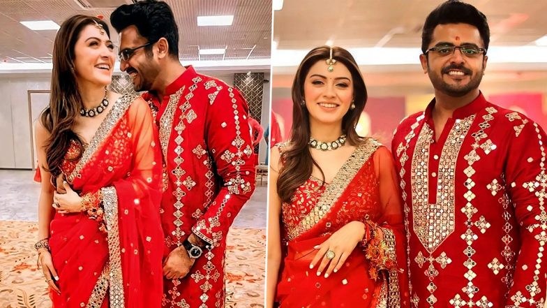 VIDEO: Hansika Motwani जल्द लेने वाली हैं अपने मंगेतर Sohael Kathuriya संग सात फेरे, शादी से पहले अटेंड की माता की चौकी
