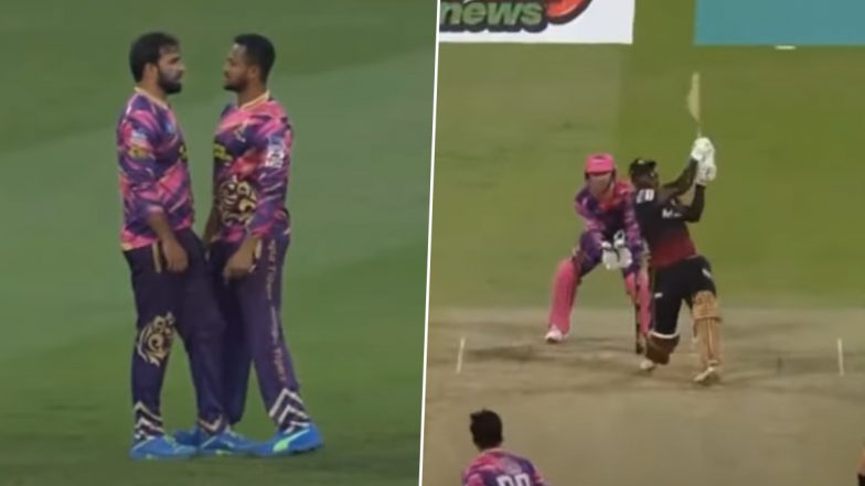 Rovman Powell Storm in Abu Dhabi: T20 वर्ल्ड कप में खराब फॉर्म से परेशान वेस्टइंडीज के इस खिलाड़ी ने 28 गेंद में बना दिया 76 रन, जड़े 9 गगनचुंबी छक्के, देखें Video