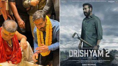 Ajay Devgn Visited The Kashi Vishwanath Temple: Drishyam 2 ने पार किया 100 करोड़ का आंकड़ा, भगवान भोलेनाथ के दर्शन करने काशी पहुंचे Ajay Devgn 