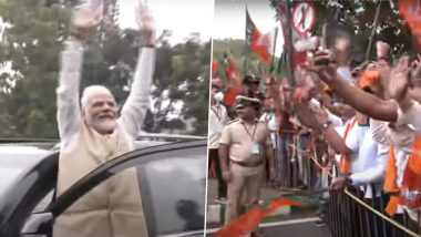 PM Modi Meets Cheering Crowd Video: लोग लगा रहे थे 'मोदी-मोदी' के नारे, PM ने  रुकवाई कार, उत्साही समर्थकों से मिले