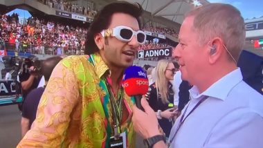 Ranveer Singh को नहीं पहचान पाए रेसर Martin Brundle, पूछा - आप कौन हो?, सुनने लायक है एक्टर का जवाब (Watch Video)