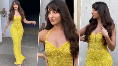 Nora Fatehi Sexy Video: डीप नेक हॉट गाउन पहन Nora Fatehi ने लगाया हॉटनेस का तड़का, एक्ट्रेस की कातिल अदाएं देख यूजर्स का हाल हुआ बेहाल (Watch Video)