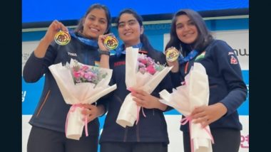 Asian Airgun Championship: भारत की जूनियर महिला 10 मीटर एयर पिस्टल टीम ने जीता गोल्ड