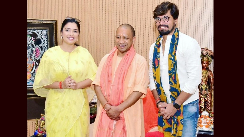 आम्रपाली ने चोरी हुए गहने मिलने पर योदी आदित्यनाथ का किया धन्यवाद