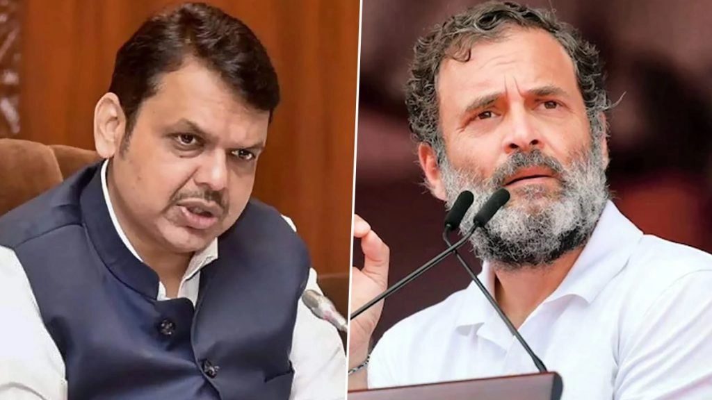सावरकर विवाद पर फडणवीस ने राहुल गांधी को घेरा, महात्मा गांधी को लेकर कही ये बात