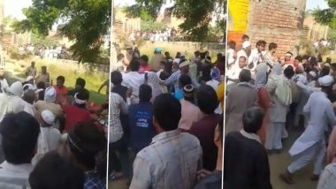 Haryana Sarpanch Election 2022: मेवात के चांदडाका गांव में सरपंच चुनाव के दौरान दो पक्ष में जमकर हुआ झगड़ा, चली गोलियां- Watch Video