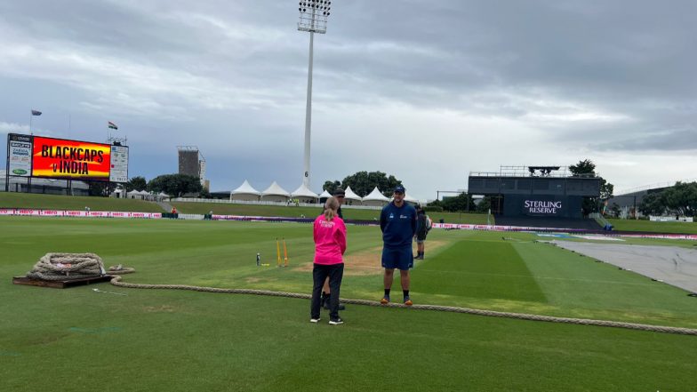Ind Vs Nz 2nd T20 Weather Update: बारिश ने भारत की बल्लेबाजी के रंग में डाला भंग, मैच को रोका गया