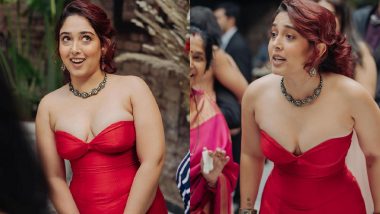 Ira Khan ने अपनी इंगेजमेंट सेरेमनी से पोस्ट की अपनी Hot Photos, रेड ऑफ शोल्डर ड्रेस में ढा रही हैं कहर 