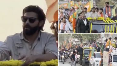 Gujarat Election 2022: क्रिकेटर Ravindra Jadeja ने पत्नी Rivaba के लिए किया रोड शो, जामनगर North सीट से लड़ रही है चुनाव- Video