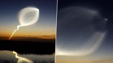 Glowing UFO Spotted in China? रात के समय आसमान में दिखा रहस्यमय चमकीला यूएफओ, वायरल वीडियो देख चकराया लोगों का दिमाग