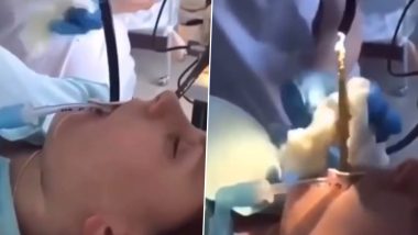 Snake in Woman’s Mouth: सोते समय महिला के मुंह में घुसा 4 फीट लंबा सांप, डॉक्टरों ने काफी मशक्कत के बाद बाहर निकाला- Video